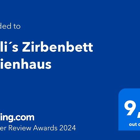 Meli'S Zirbenbett Ferienhaus Bernstein Exterior foto